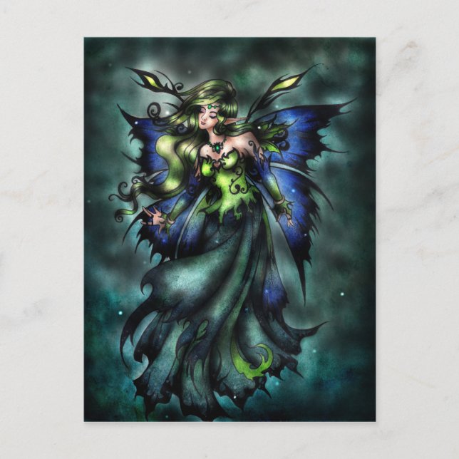 Cartão Postal Fada de Verão (Frente)