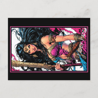 Cartão Postal Fadey Barbarian Comic Style 03