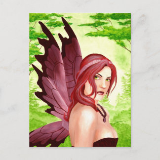 Cartão Postal Fae dos Sonhos do Dia de Verão