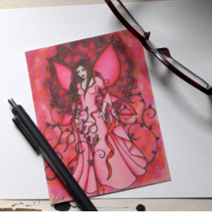 Cartão Postal Fae Flora