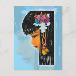 Cartão Postal Faerie tropical