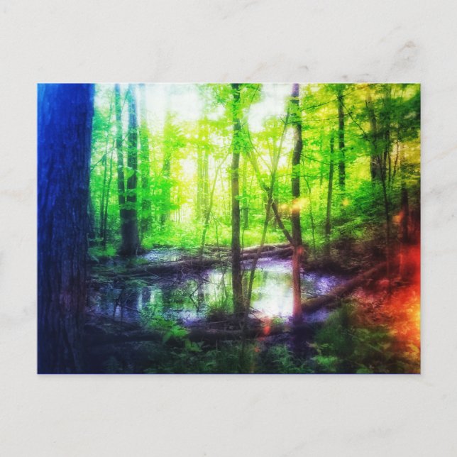 cartão postal faery fen (Frente)