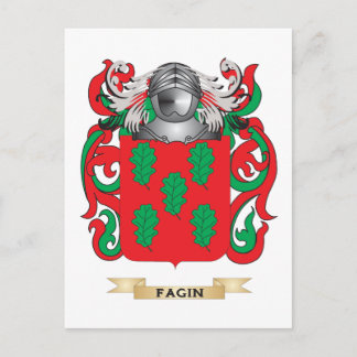 Cartão Postal Fagin Casaco de Braços