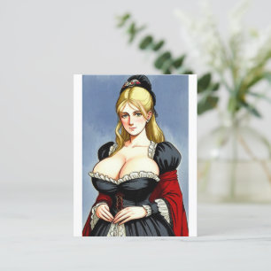 Cartão Postal Faire Maiden 10