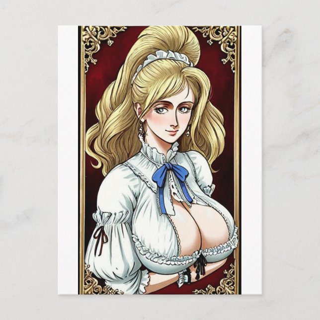 Cartão Postal Faire Maiden 2 (Frente)