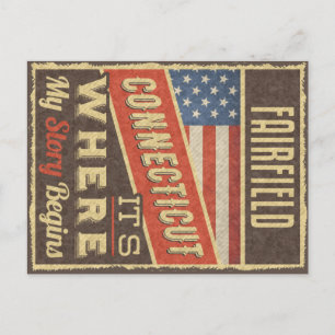 Cartão Postal Fairfield Connecticut