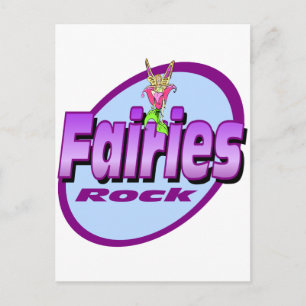 Cartão Postal Fairies Rock