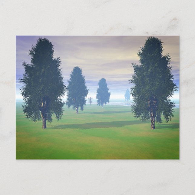 Cartão Postal Fairway para sete (Frente)