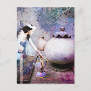 CARTÃO POSTAL FAIRY TEA