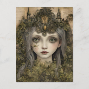 Cartão Postal Fairytale Moss Princess