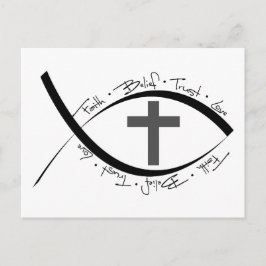 Cartão Postal Faith