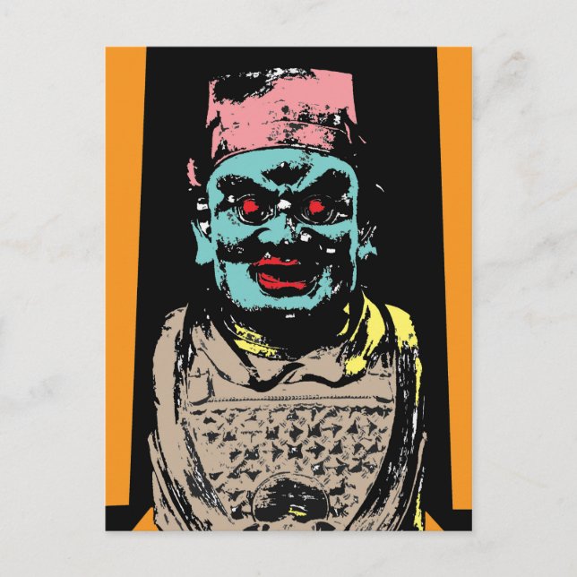 CARTÃO POSTAL "FALAR" (Frente)