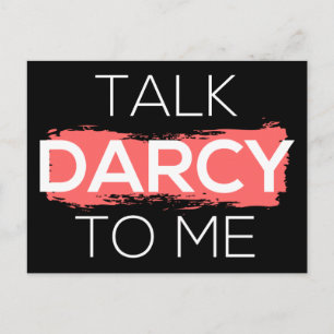 Cartão Postal Fale Darcy Comigo I
