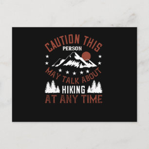 Cartão Postal Fale sobre caminhada a qualquer momento
