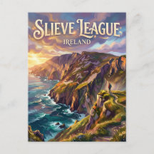 Falésias de Slieve League Irlanda
