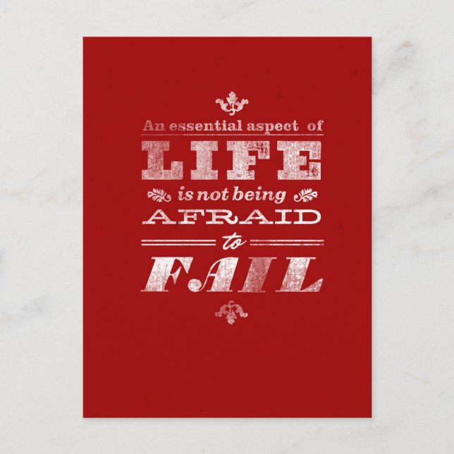 Cartão Postal Falha (Frente)