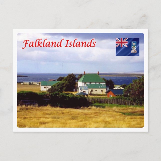 Cartão Postal Falkland Islands - (Frente)