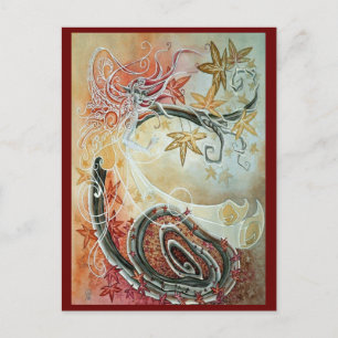 Cartão Postal Fall Faery