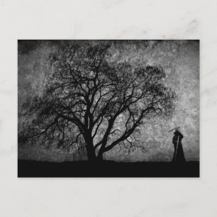 Cartão Postal Falln Grim Reaper - Limites de Arte Original Entre