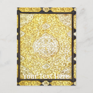 Cartão Postal Falln Sagrado Dourado