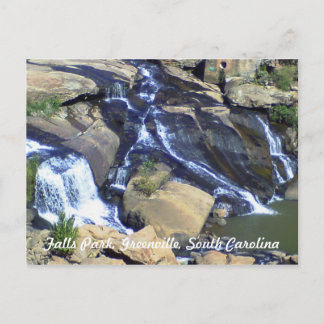 Cartão Postal Falls Park, Greenville, SC
