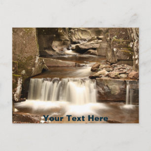 Cartão Postal Falls Personalizáveis de Bracklinn, Perthshire, Es
