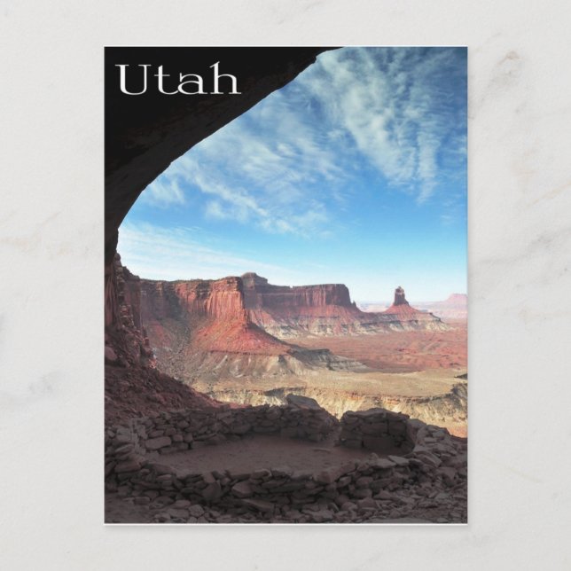 Cartão Postal falsa kiva (Frente)