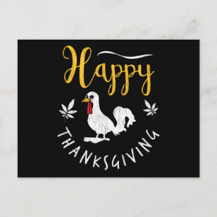Cartão Postal Família Crianças Correspondência Feliz Dia de Ação
