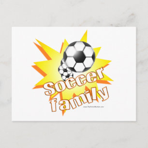 Cartão Postal Família do Futebol