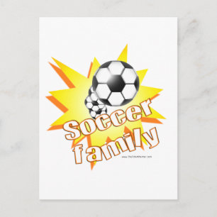 Cartão Postal Família do Futebol