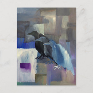 Cartão Postal Família Raven