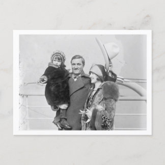 Cartão Postal Família Tom Mix