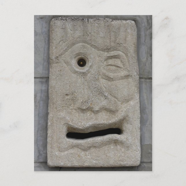 Cartão Postal Faminto por correio (Frente)