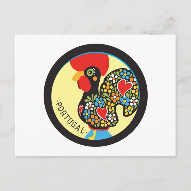 Cartão Postal Famoso galo de Barcelona Nr 06 (Frente)