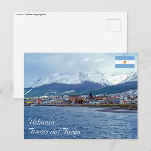 Cartão Postal Famoso Ushuaia - Terra do Fogo, Argentina