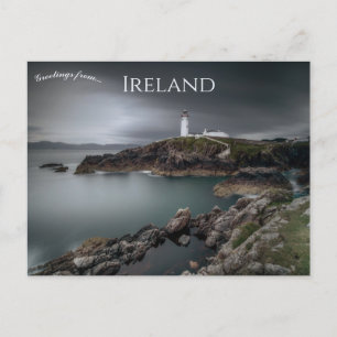 Cartão Postal Fanad Head Lighthouse Letterkenny Irlanda