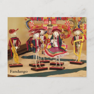 Cartão Postal Fandango Day of the Dead Lovers Postar Card (Dia d