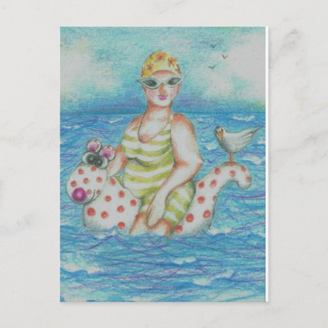 Cartão Postal Fanni do Flamborough (Frente)