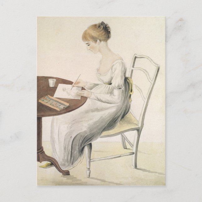 Cartão Postal Fanny Austen-Knight (Frente)