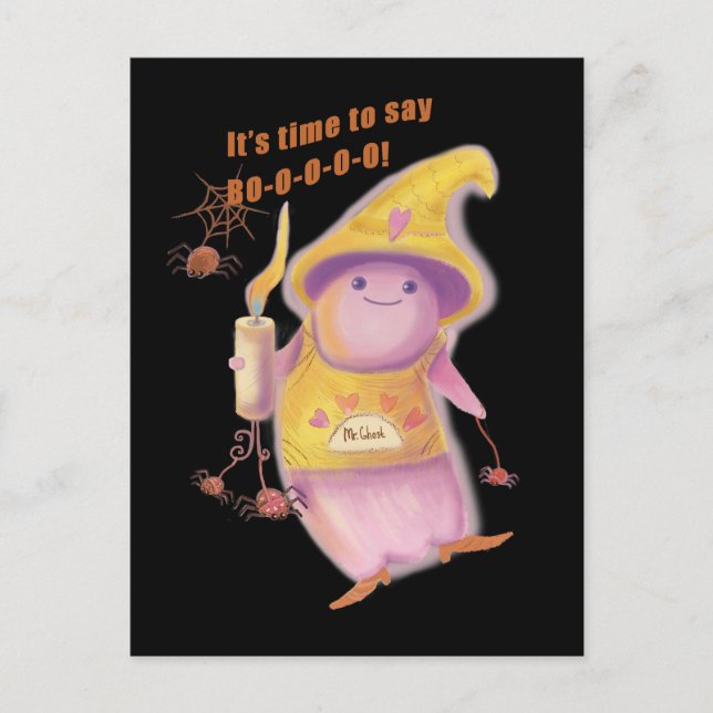 Cartão Postal fantasma (Frente)