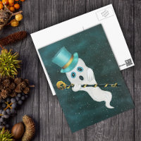 Fantasma Branco Flutuante no Céu Cão Superior do C