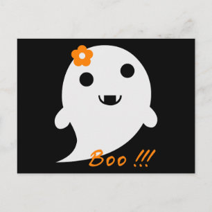 Cartão Postal Fantasma do Bom Halloween