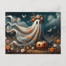 Cartão Postal 👻 Fantasma Vitoriano no Estilo de Pintura de Petr
