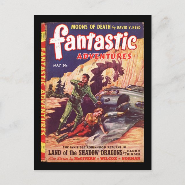 Cartão Postal Fantastic Adventures v03 n03 (1941-05.Ziff-Davis)_ (Frente)