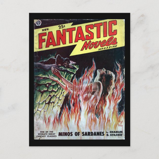Cartão Postal Fantastic Novels v03 n04 (1949-11.Popular)_Pulp Ar (Frente)