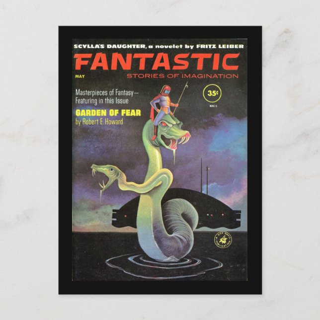 Cartão Postal Fantástico 05_Pulp Art (Frente)