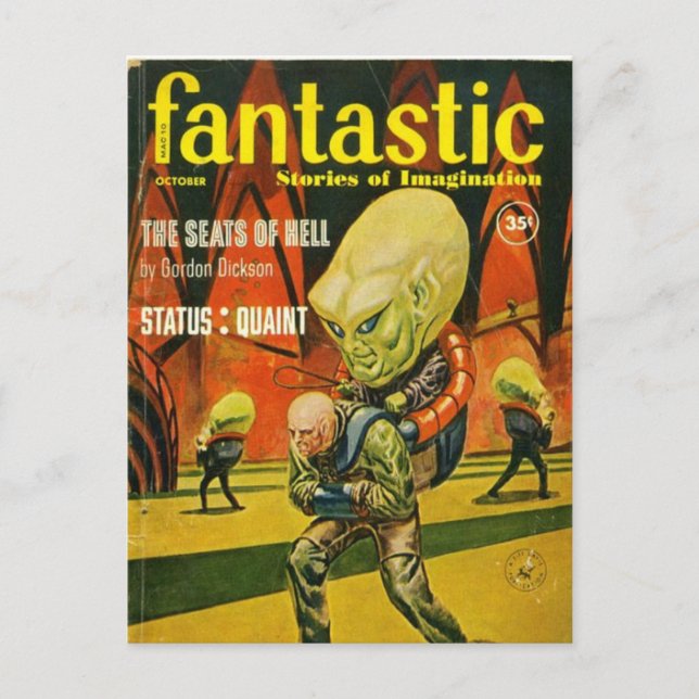 Cartão Postal Fantástico 4 (Frente)