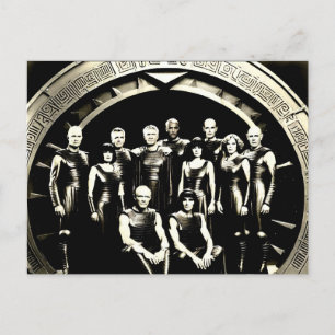 Cartão Postal Fantasy 1920 Photo Thule Society Homeworld SG-47