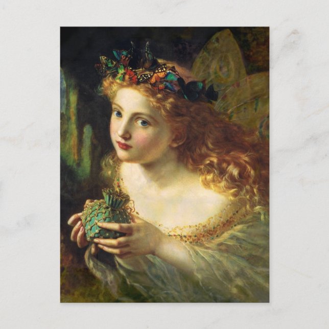 Cartão Postal Fantasy Faeries (Frente)