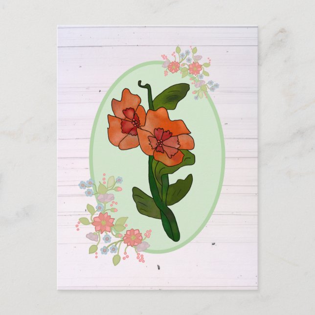 Cartão Postal Fantasyblume (Frente)